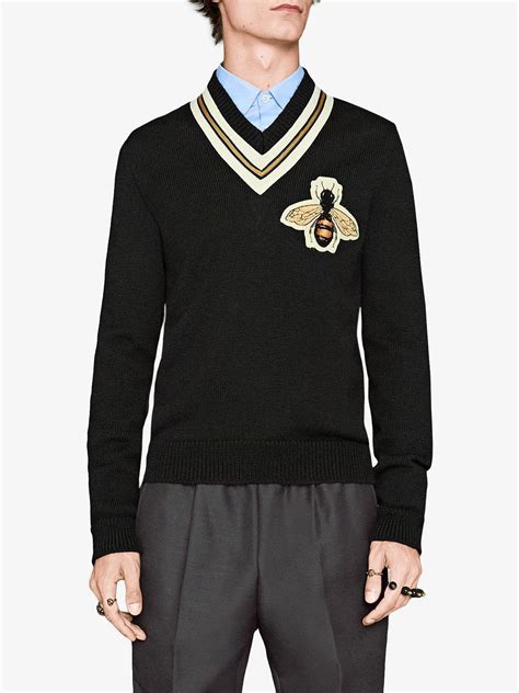 gucci bee sweater